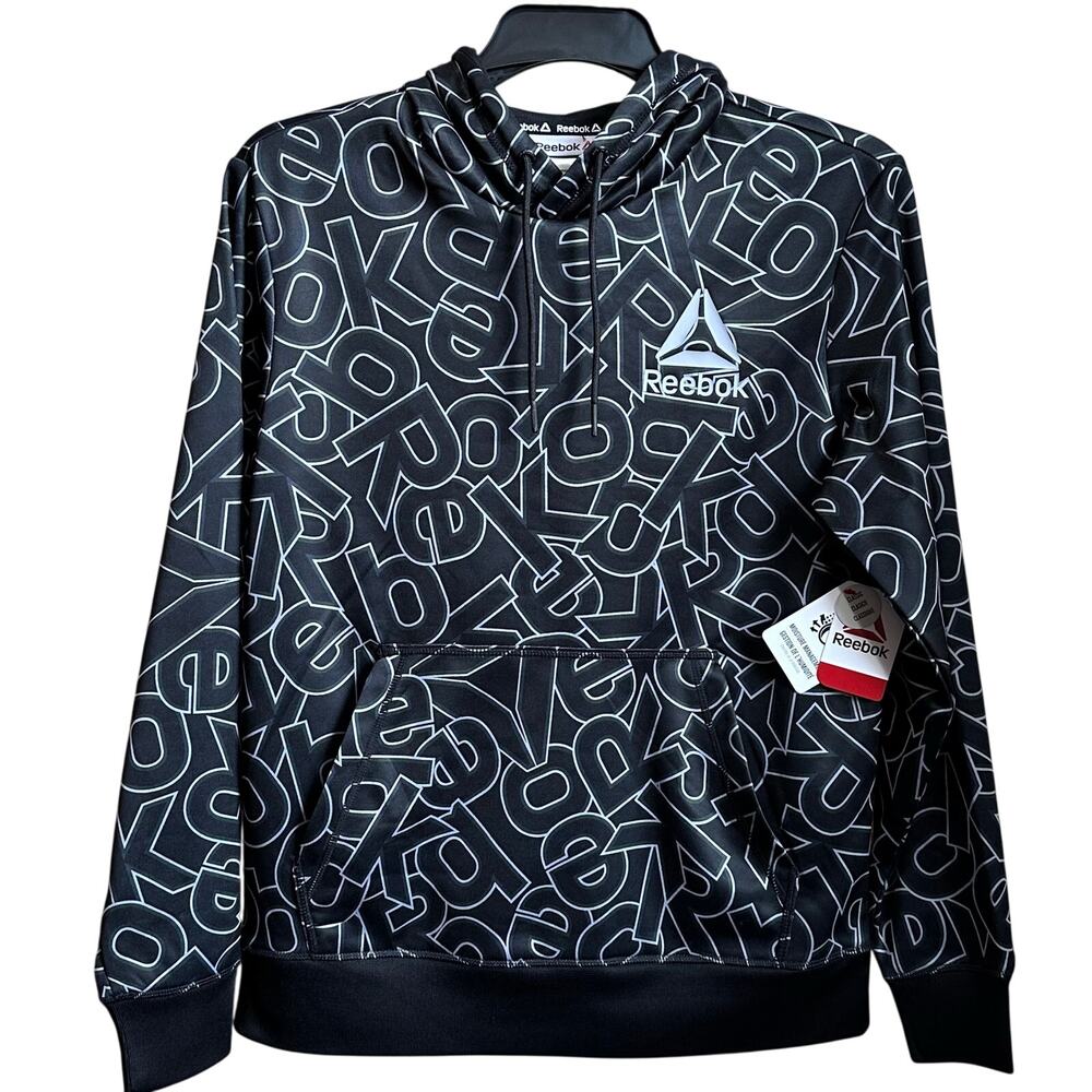 Extremely Soft Reebok Hoodie Long Sleeve Men’s Pullover In Various Sizes K0093